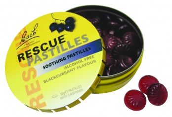 RESCUE pastilky černý rybíz 50g