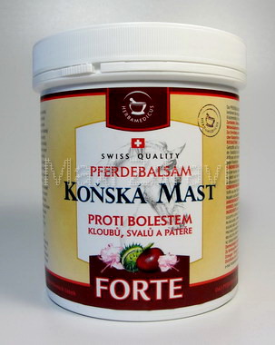 Koňská mast forte (chladivá) 500ml