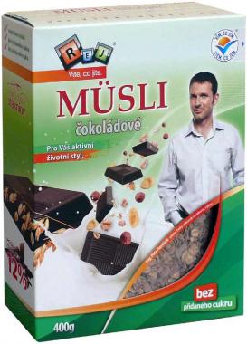 Müsli sypané čokoládové 400g