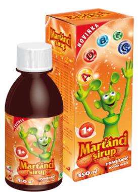 Walmark Marťánci Sirup pomeranč 150ml